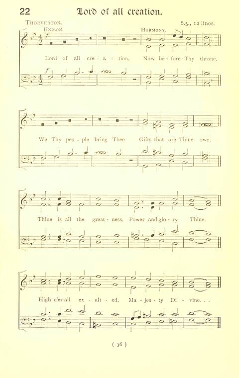Hymn Tunes and Carols page 36