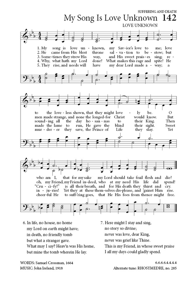 Hymns to the Living God page 116