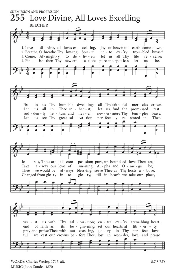 Hymns to the Living God page 205