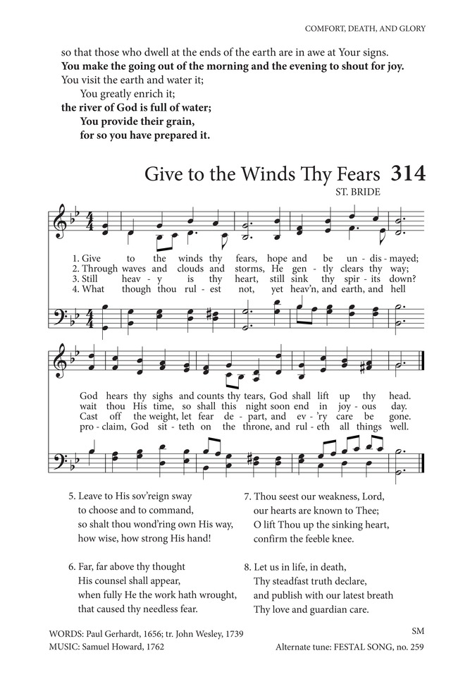 Hymns to the Living God page 250
