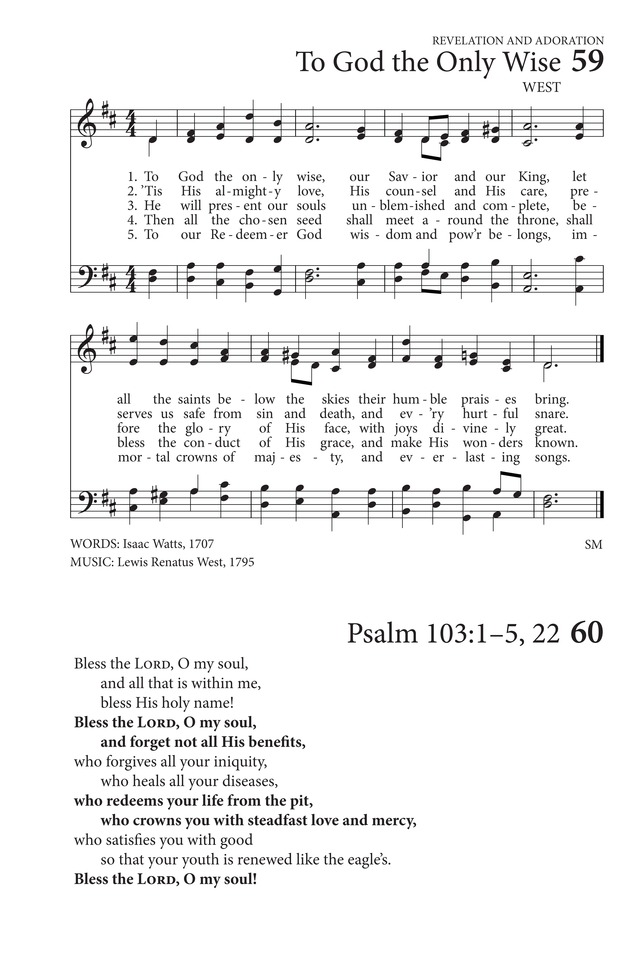 Hymns to the Living God page 46