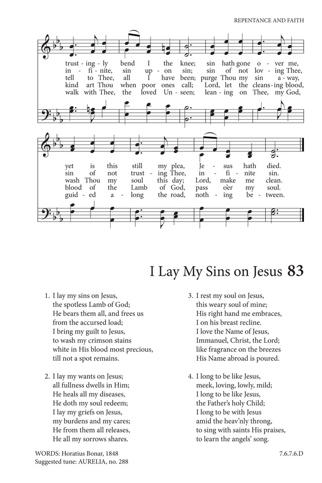 Hymns to the Living God page 64