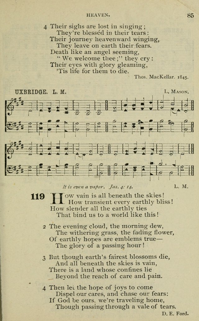 Hymns and Tunes: for Public and Private Worship, and Sunday Schools page 100