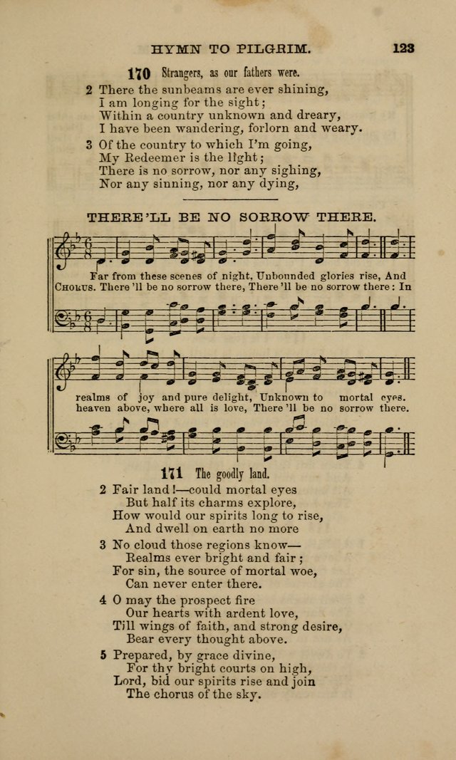 Hymns and Tunes for Prayer and Social Meetings page 123