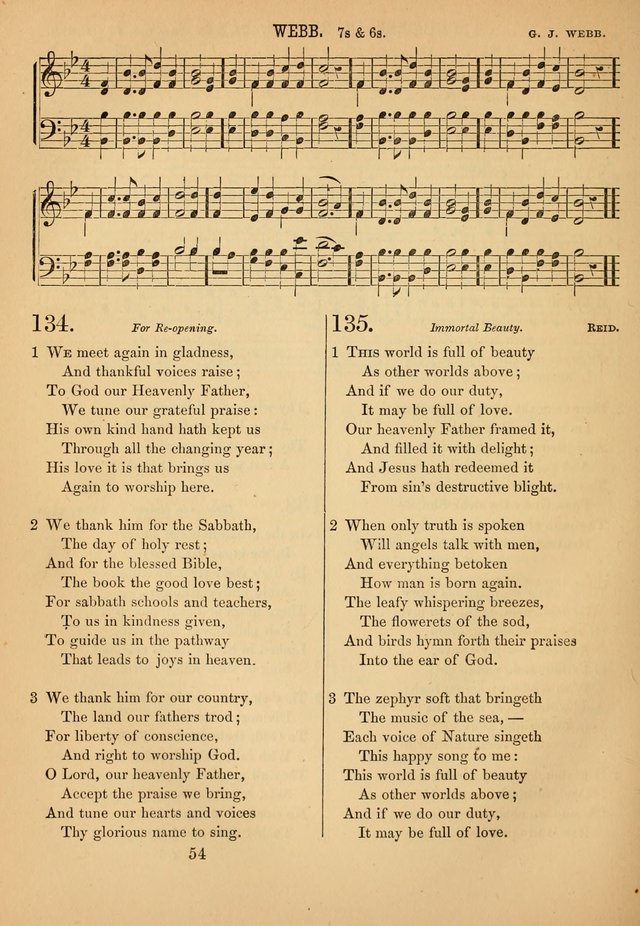 Hymn, Tune, and Service Book for Sunday Schools page 144