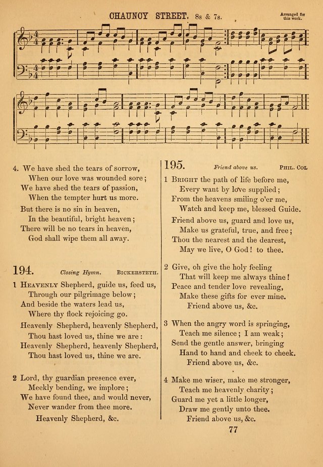 Hymn, Tune, and Service Book for Sunday Schools page 167