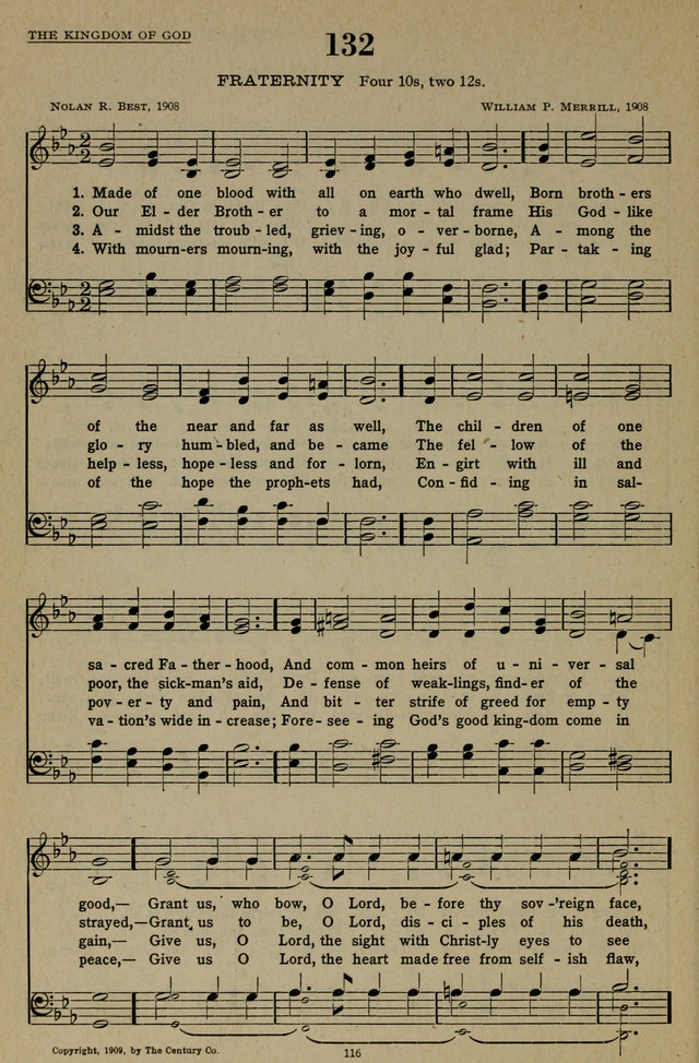 Hymns of the United Church page 116