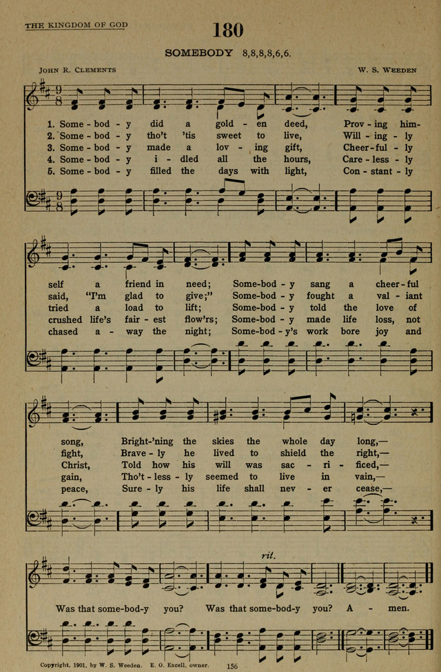 Hymns of the United Church page 156