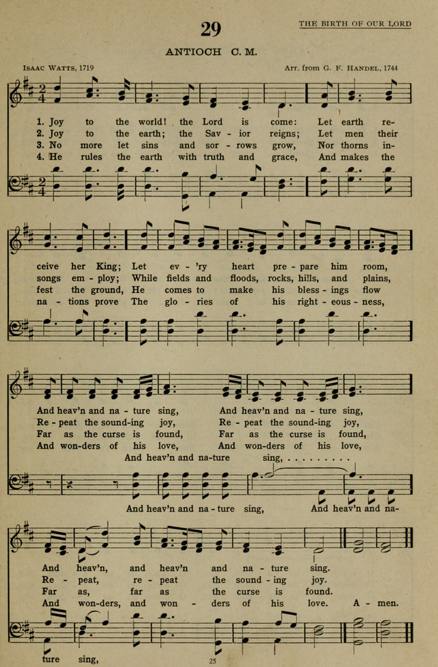 Hymns of the United Church page 25