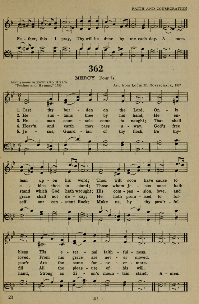 Hymns of the United Church page 317