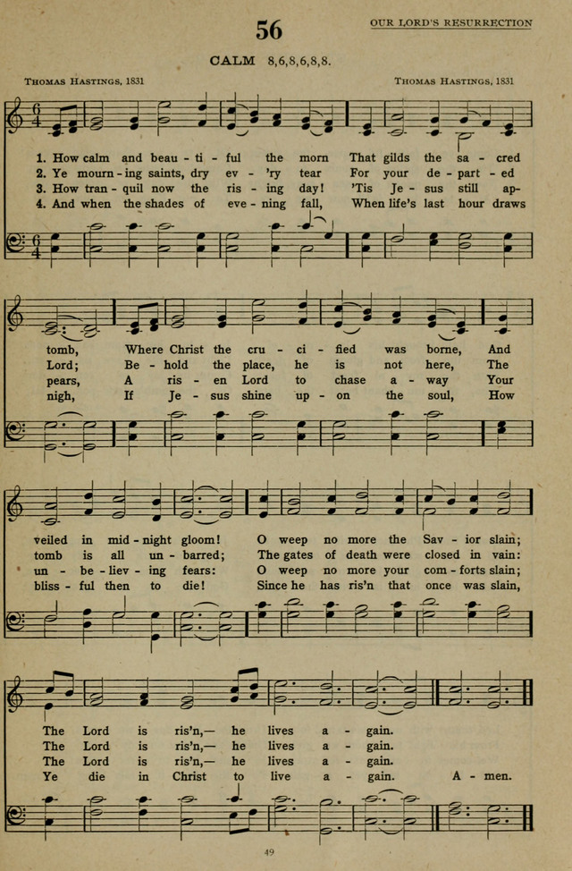Hymns of the United Church page 49