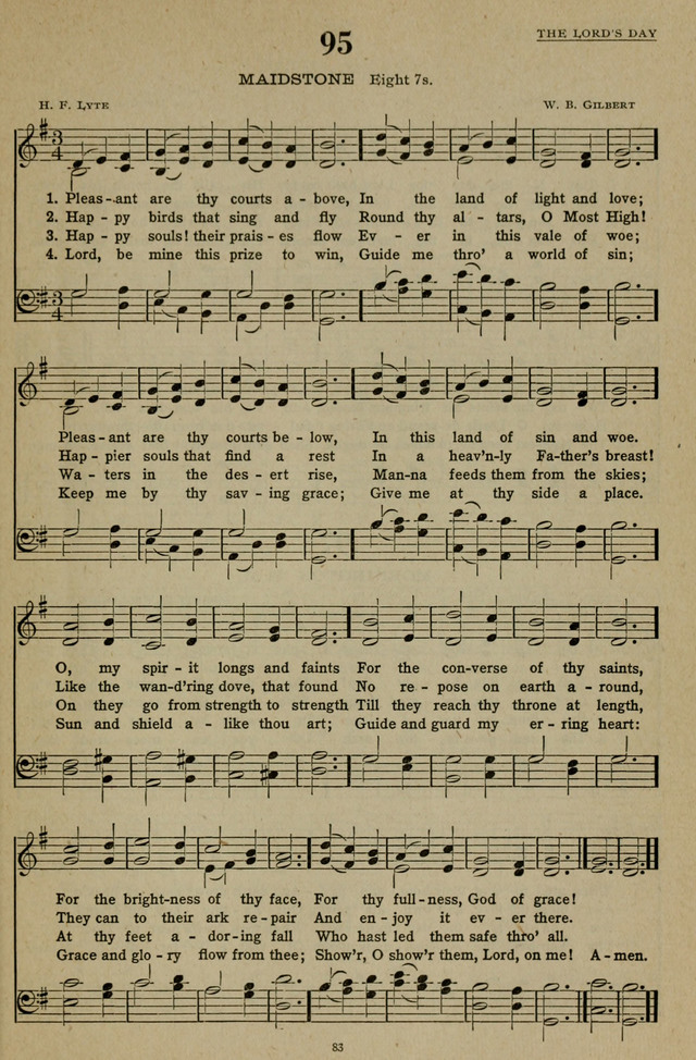 Hymns of the United Church page 83