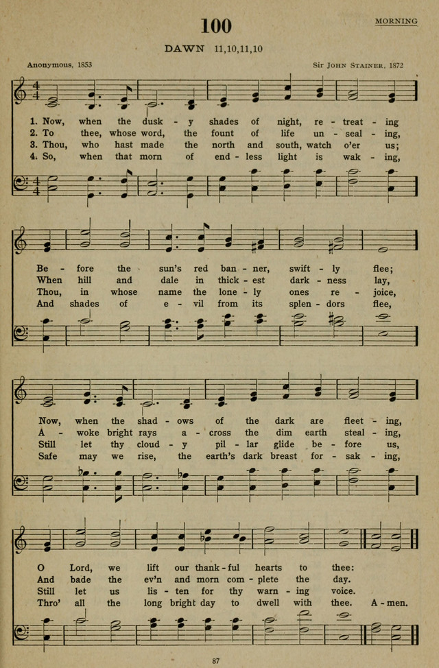 Hymns of the United Church page 87