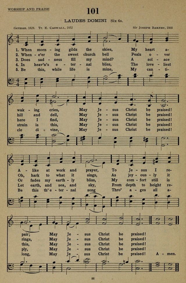 Hymns of the United Church page 88