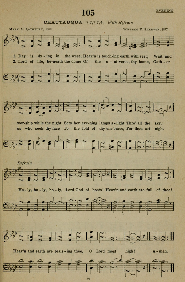 Hymns of the United Church page 91