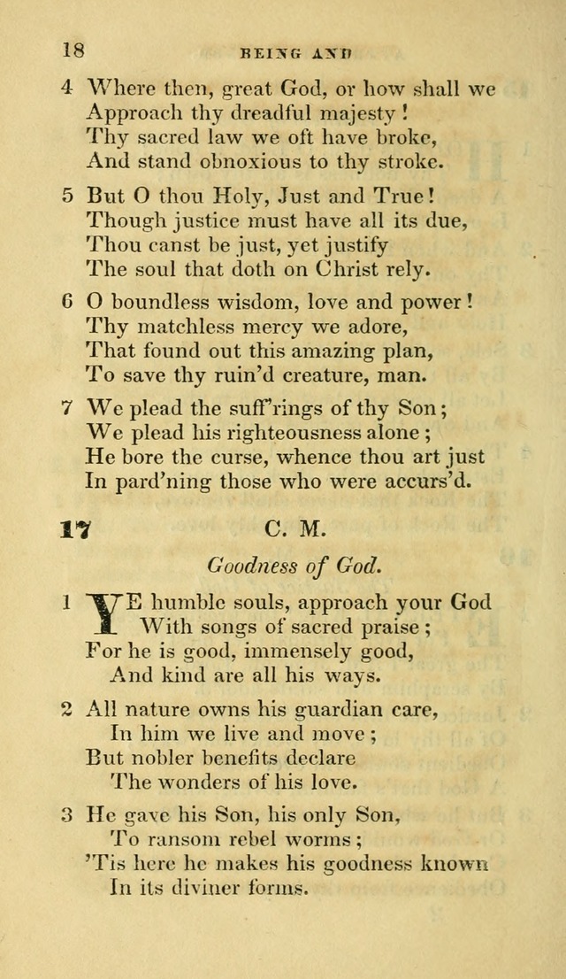 Hymns selected from various authors: for the use of the Evangelical Association, and all lovers of pious devotion (5th ed.) page 18