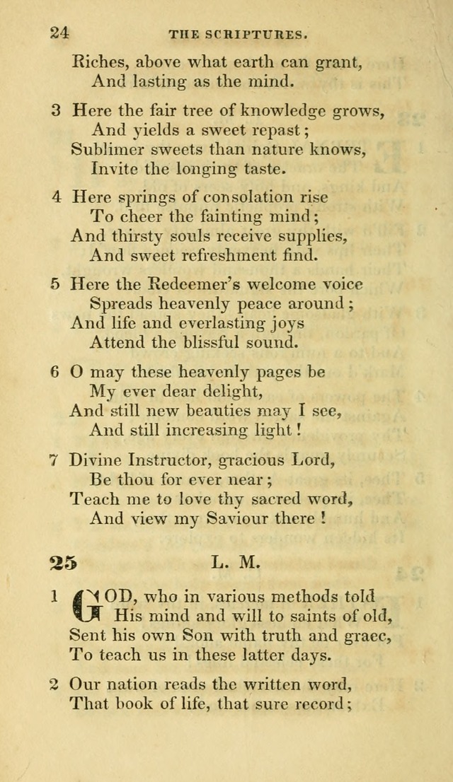 Hymns selected from various authors: for the use of the Evangelical Association, and all lovers of pious devotion (5th ed.) page 24