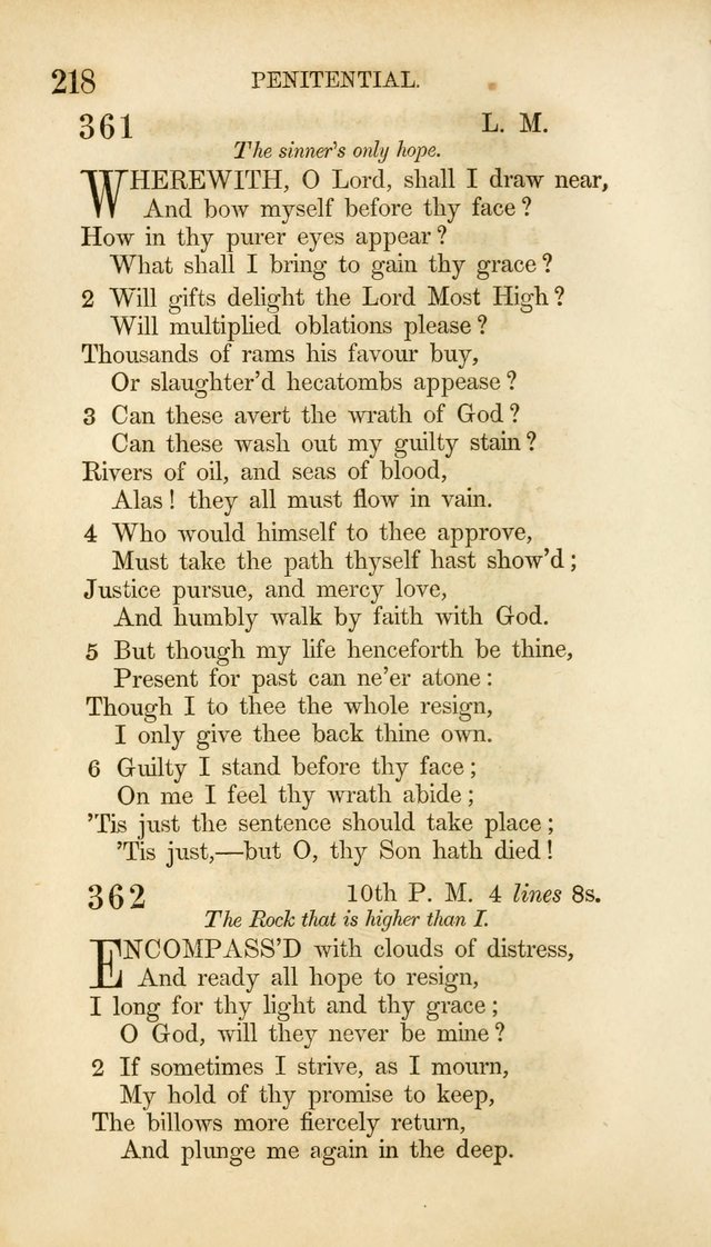 Hymns for the Use of the Methodist Episcopal Church. Rev. ed. page 225