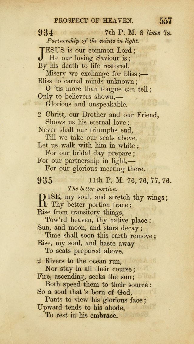 Hymns for the Use of the Methodist Episcopal Church. Rev. ed. page 564
