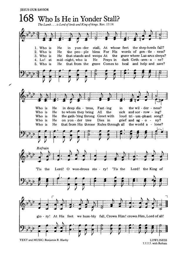 The Hymnal for Worship and Celebration page 166