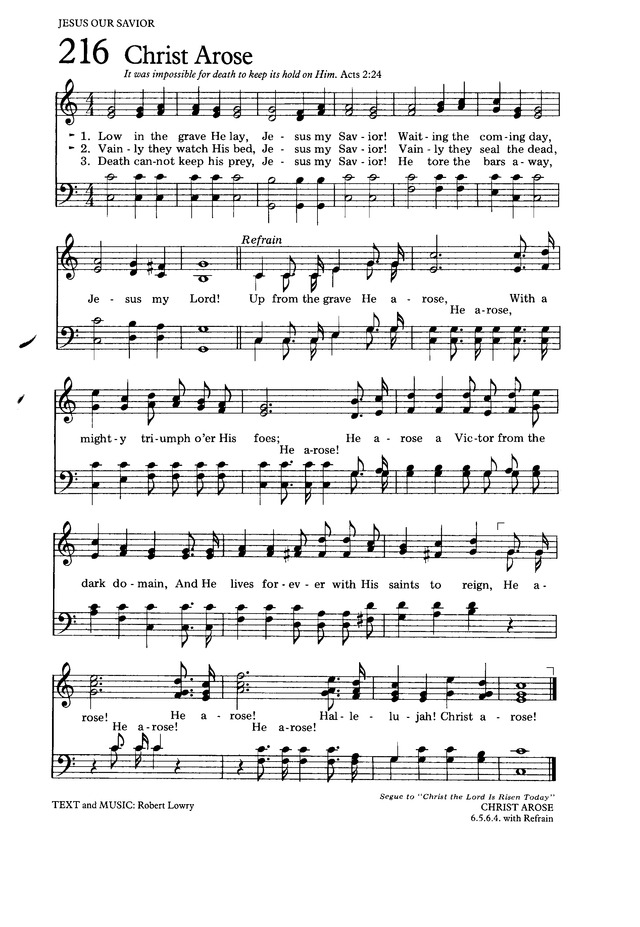 The Hymnal for Worship and Celebration page 218