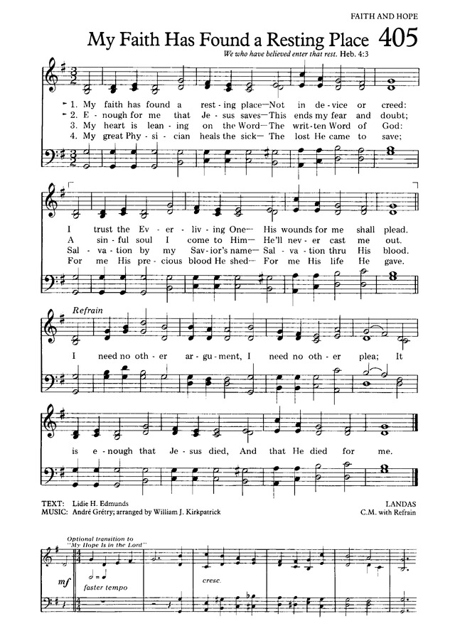 The Hymnal for Worship and Celebration page 397