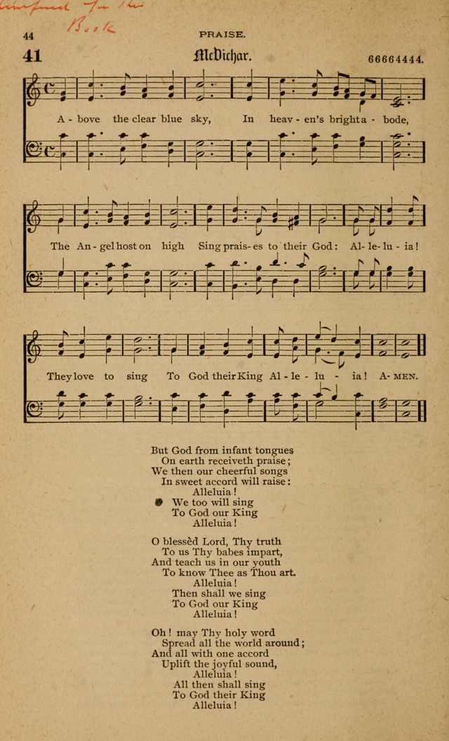 Hymnal with Music for Children page 53