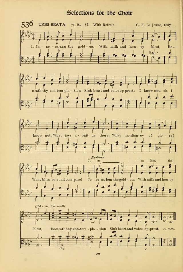 Hymns of Worship and Service (15th ed.) page 394