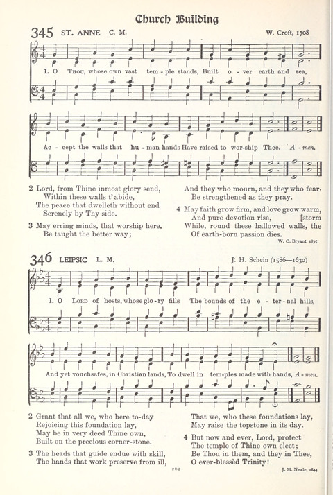 Hymns of Worship and Service: College Edition page 262