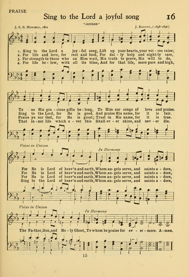 Hymns of Worship and Service: for the Sunday School page 34