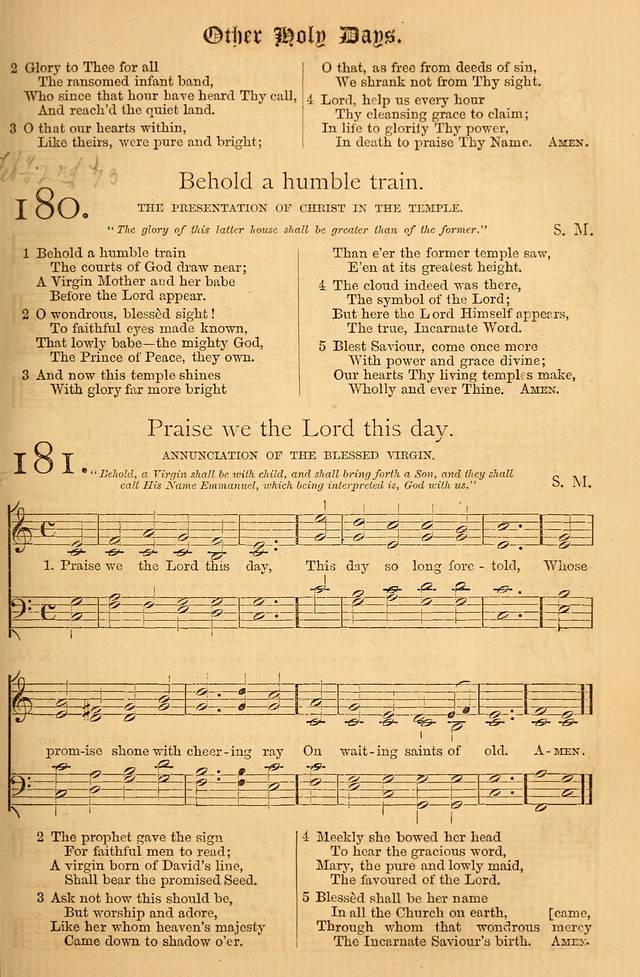 The Hymnal: with tunes old and new page 162