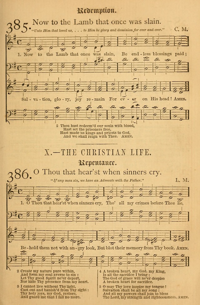 The Hymnal: with tunes old and new page 322