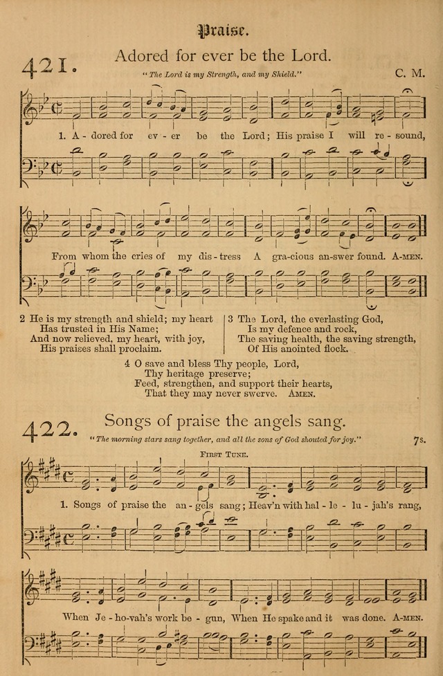 The Hymnal: with tunes old and new page 349