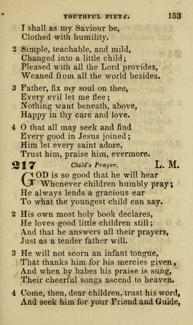 Hymns for Youth, Suitable to be Used in Sabbath and Parochial Schools page 164