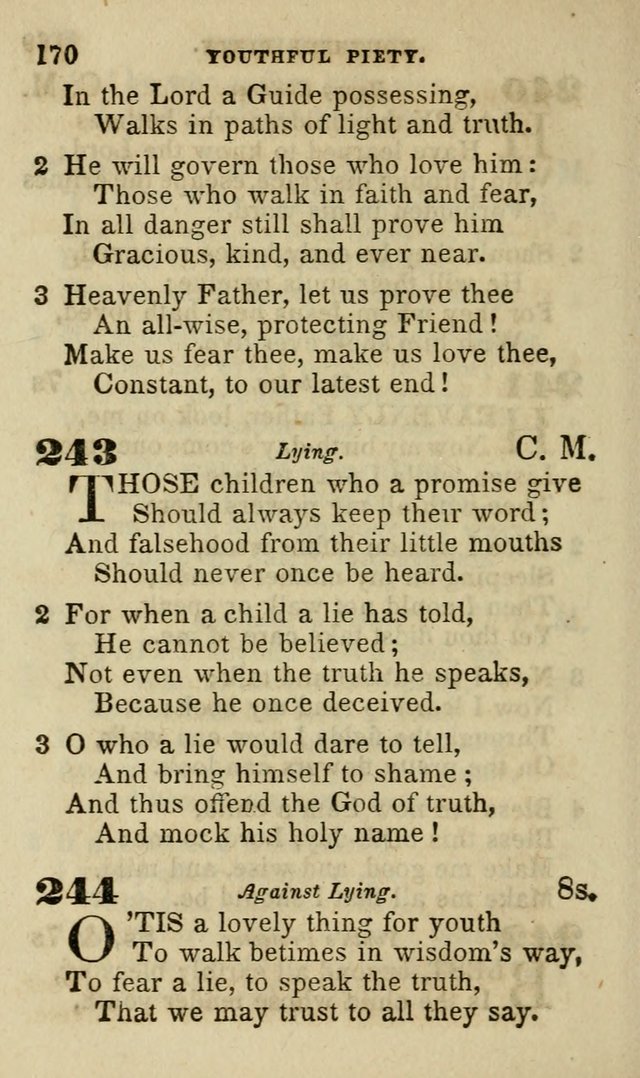 Hymns for Youth, Suitable to be Used in Sabbath and Parochial Schools page 181