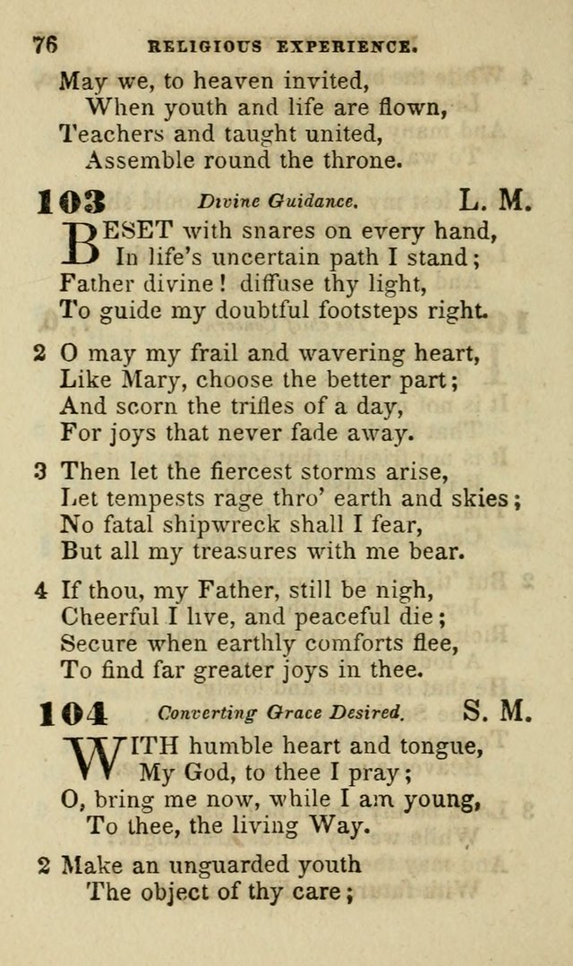 Hymns for Youth, Suitable to be Used in Sabbath and Parochial Schools page 87