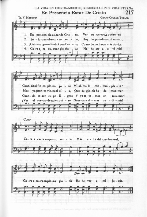 Himnos de la Vida Cristiana page 210