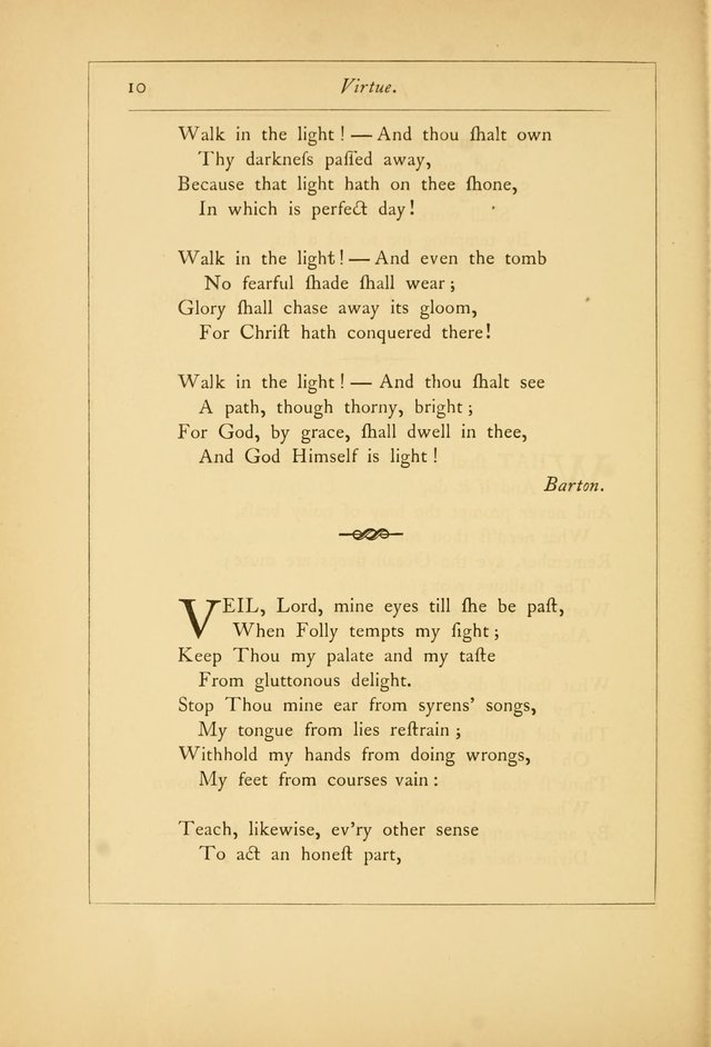 Hymns of the Ages: being selections from Wither, Cranshaw, Southwell, Habington, and other sources (2nd series) page 10