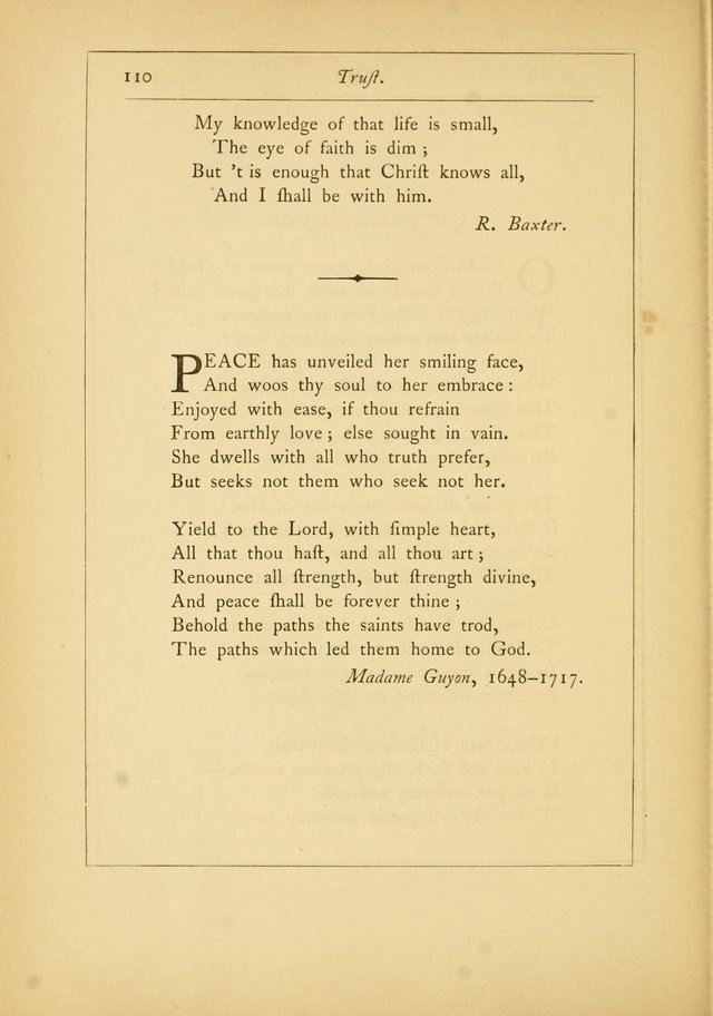 Hymns of the Ages: being selections from Wither, Cranshaw, Southwell, Habington, and other sources (2nd series) page 110