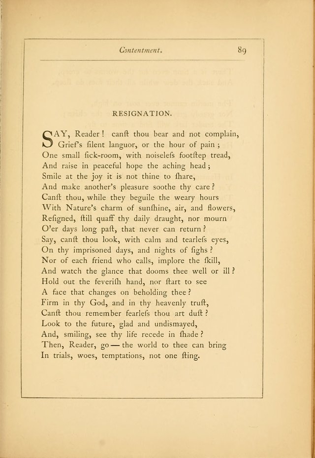 Hymns of the Ages: being selections from Wither, Cranshaw, Southwell, Habington, and other sources (2nd series) page 89