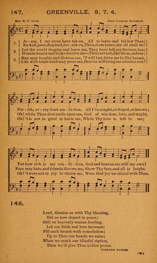 Y.P.S.C.E. Hymns of Christian Endeavor page 89