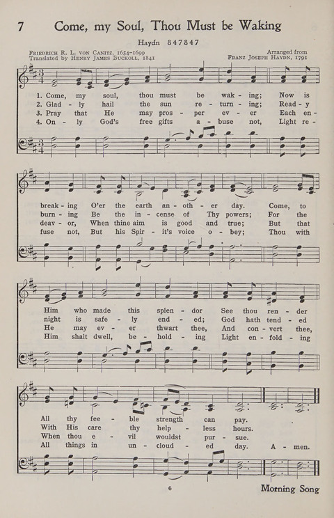 Hymns of the Christian Life page 6