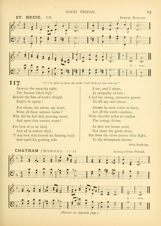 Hymns of the Church Universal page 82