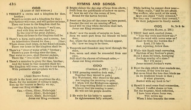 Hymns of the "Jubilee Harp" page 421