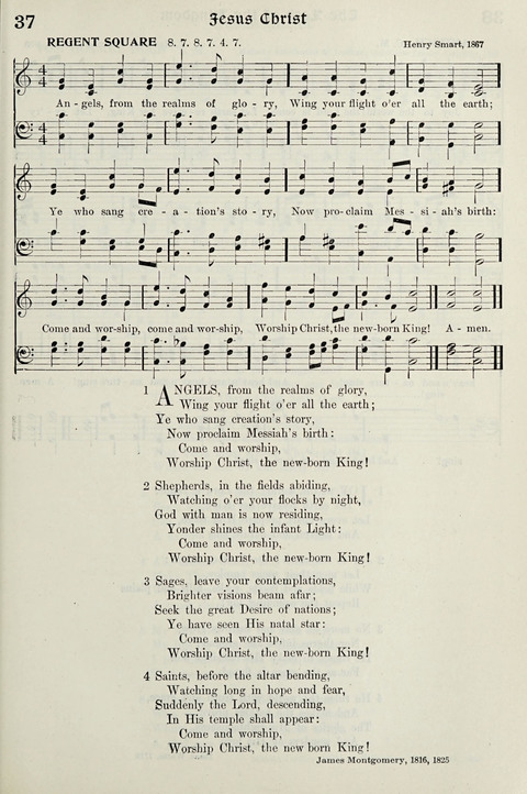 Hymns of the Kingdom of God page 37