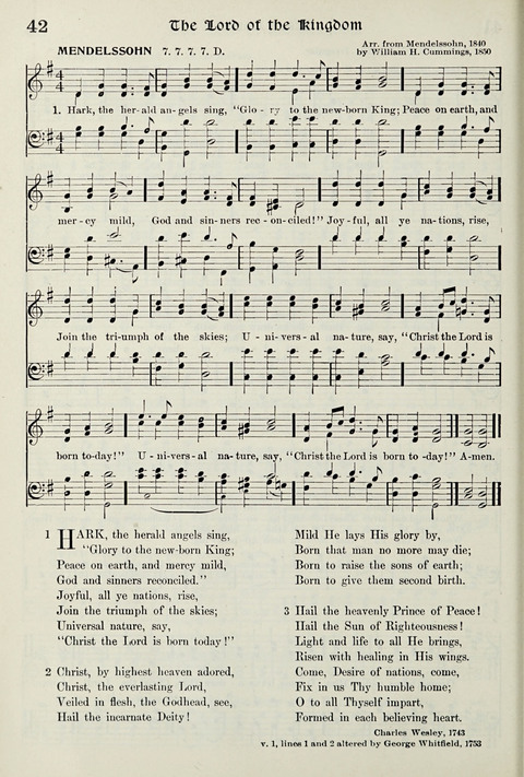 Hymns of the Kingdom of God page 42