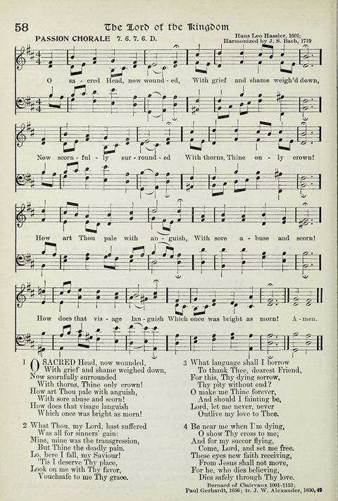 Hymns of the Kingdom of God page 58