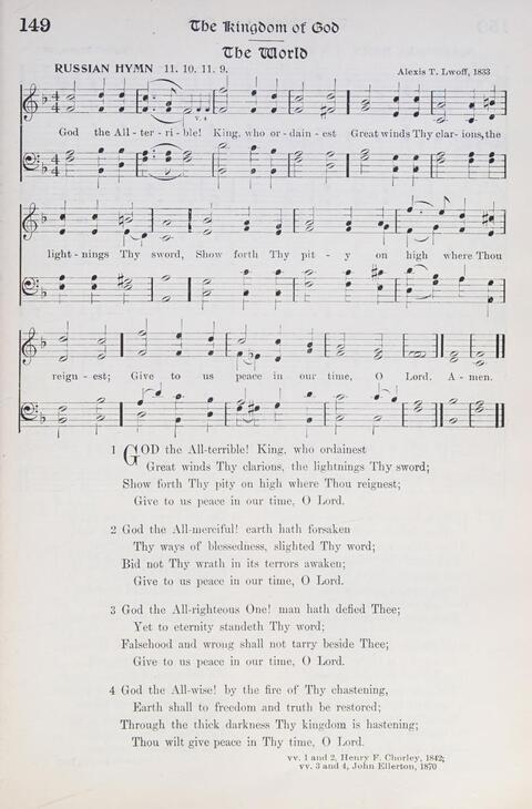 Hymns of the Kingdom of God page 149