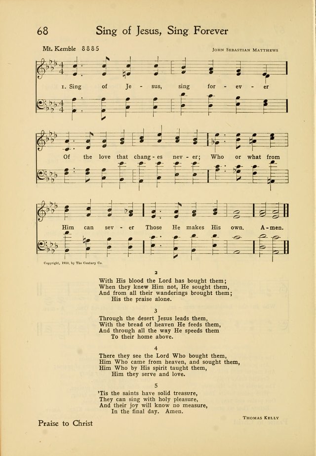 Hymns of the Living Church page 81