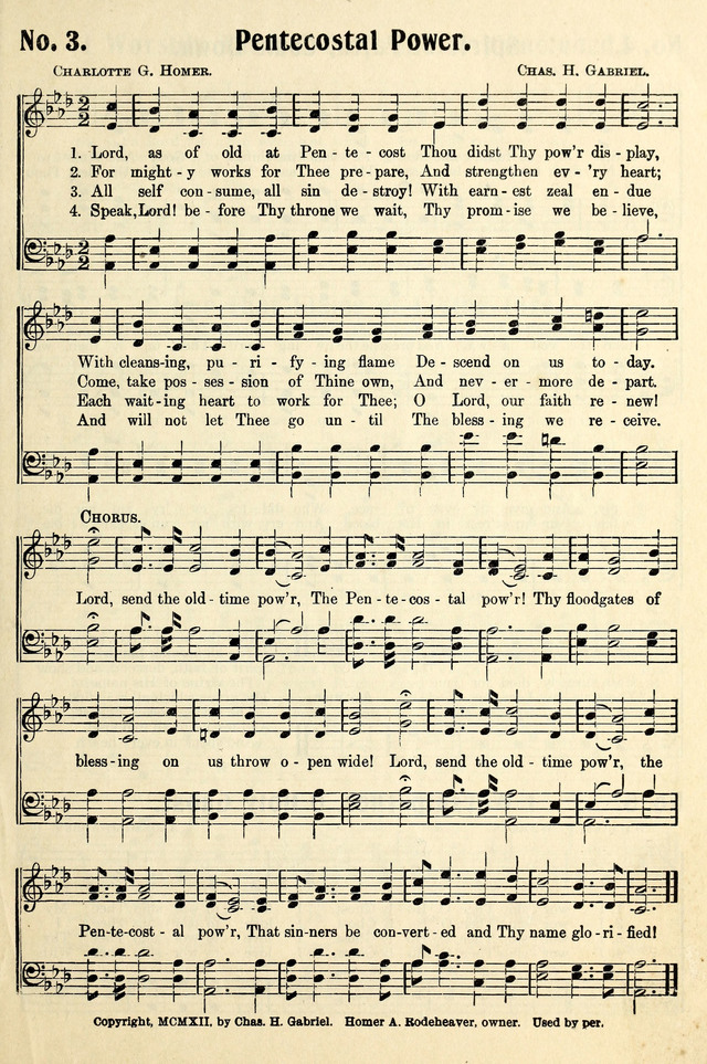 Hymns of Pentecost page 2